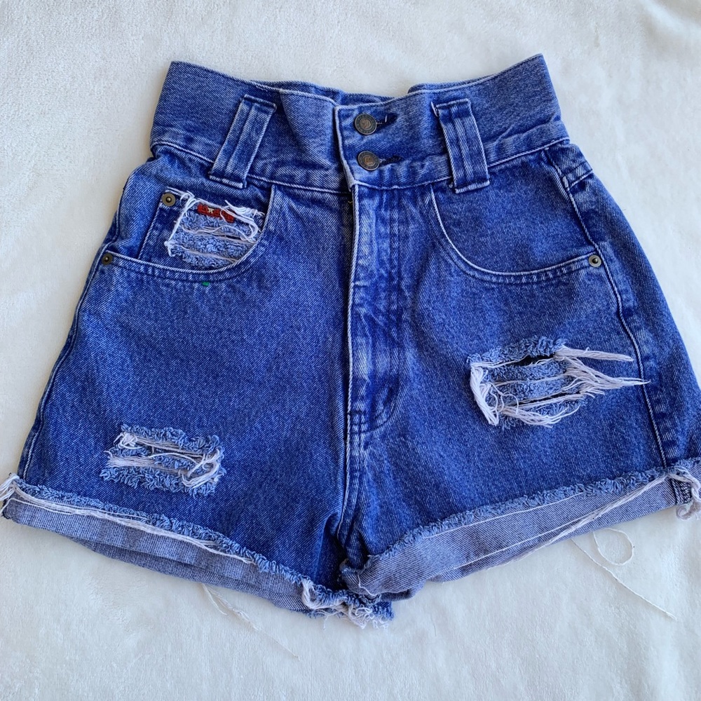 High waisted shorts
